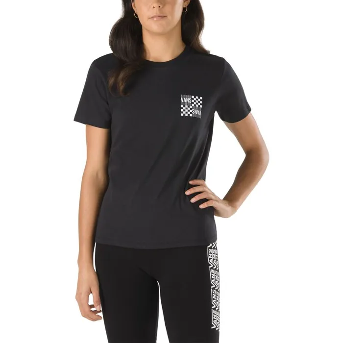 TShirts and Tanks Women Vans Jawshin Tee Black TShirts and Tanks Women Vans Jawshin Tee Black