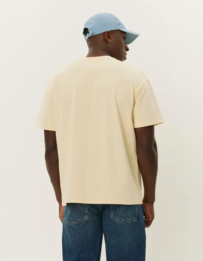 Tshirts Men Les Deux Crew TShirt 8211 Summer Melon