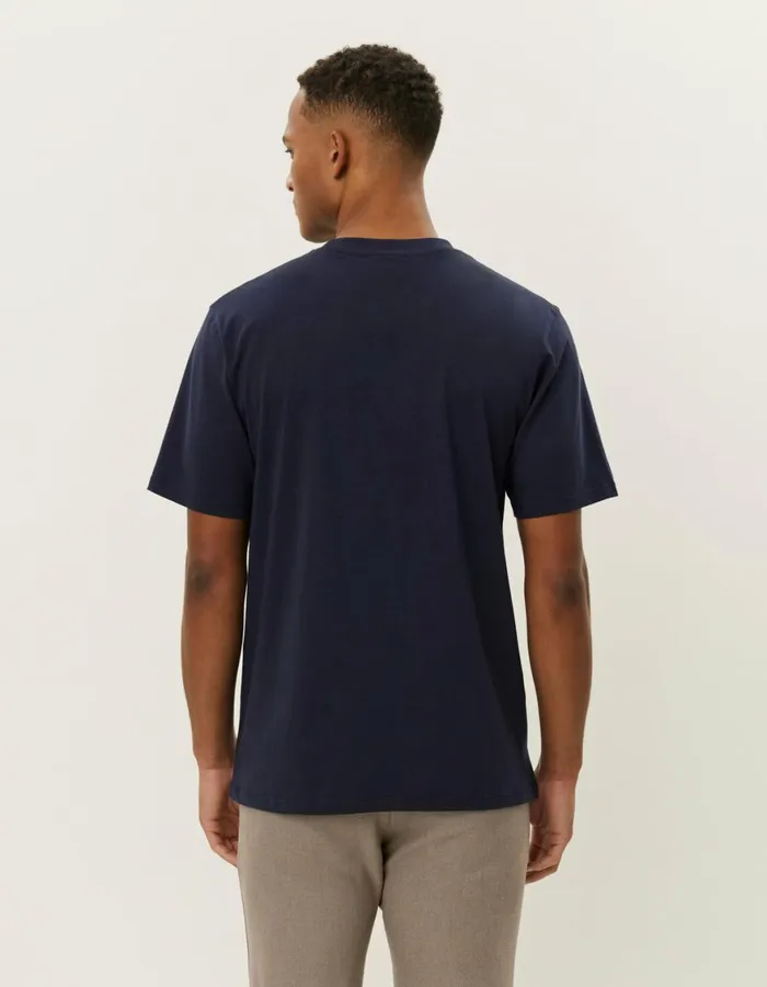 Tshirts Men Les Deux Dexter TShirt 8211 Dark Navy