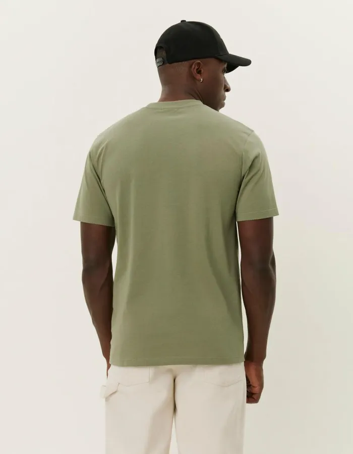 Tshirts Men Les Deux Dexter TShirt 8211 Lichen Green