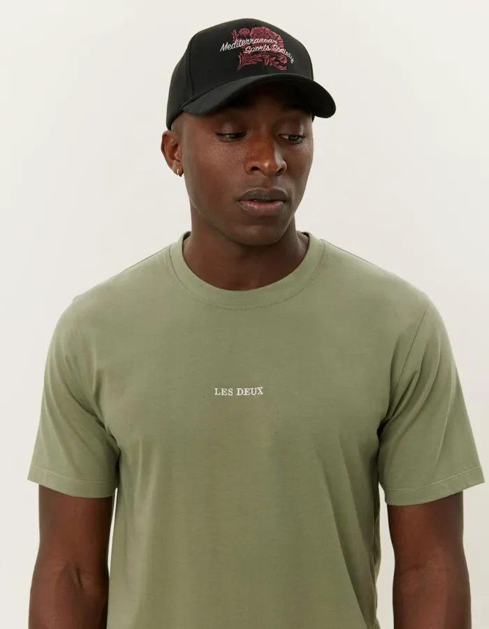 Tshirts Men Les Deux Dexter TShirt 8211 Lichen Green