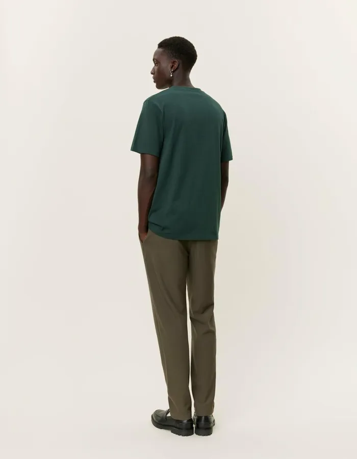 Tshirts Men Les Deux Dexter TShirt 8211 Pine Green