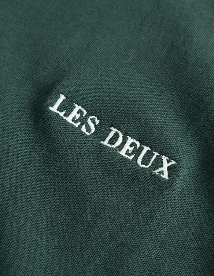 Tshirts Men Les Deux Dexter TShirt 8211 Pine Green