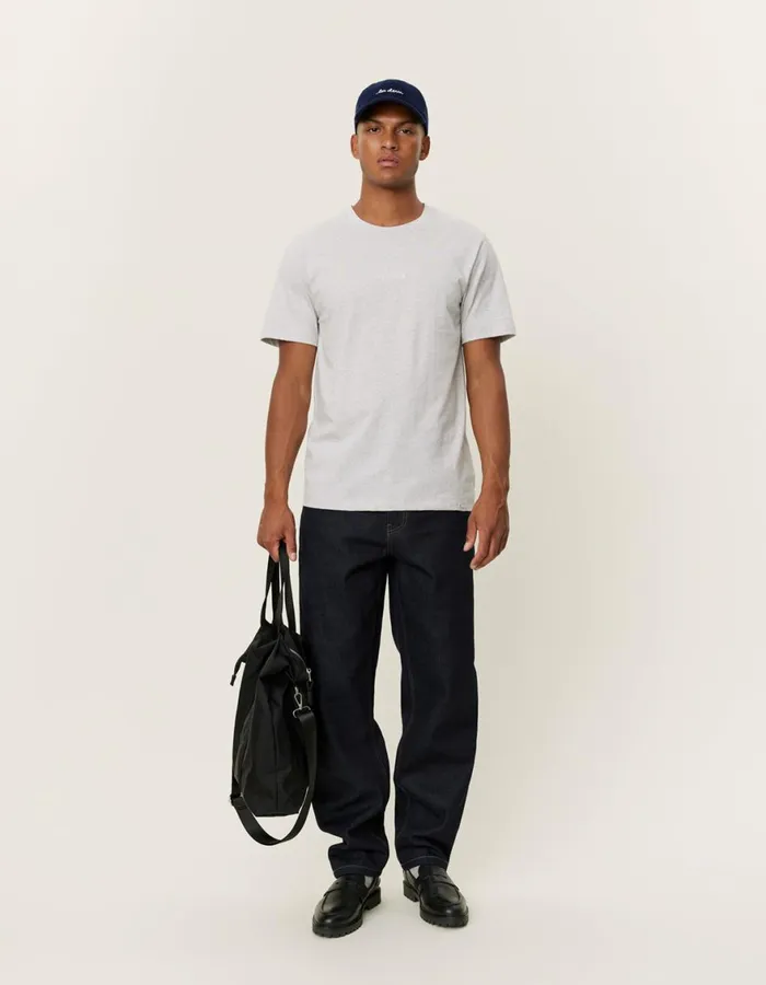 Tshirts Men Les Deux Dexter TShirt 8211 Snow Melange
