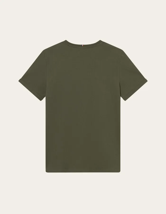 Tshirts Men Les Deux Mini Encore TShirt 8211 Olive NightWhite