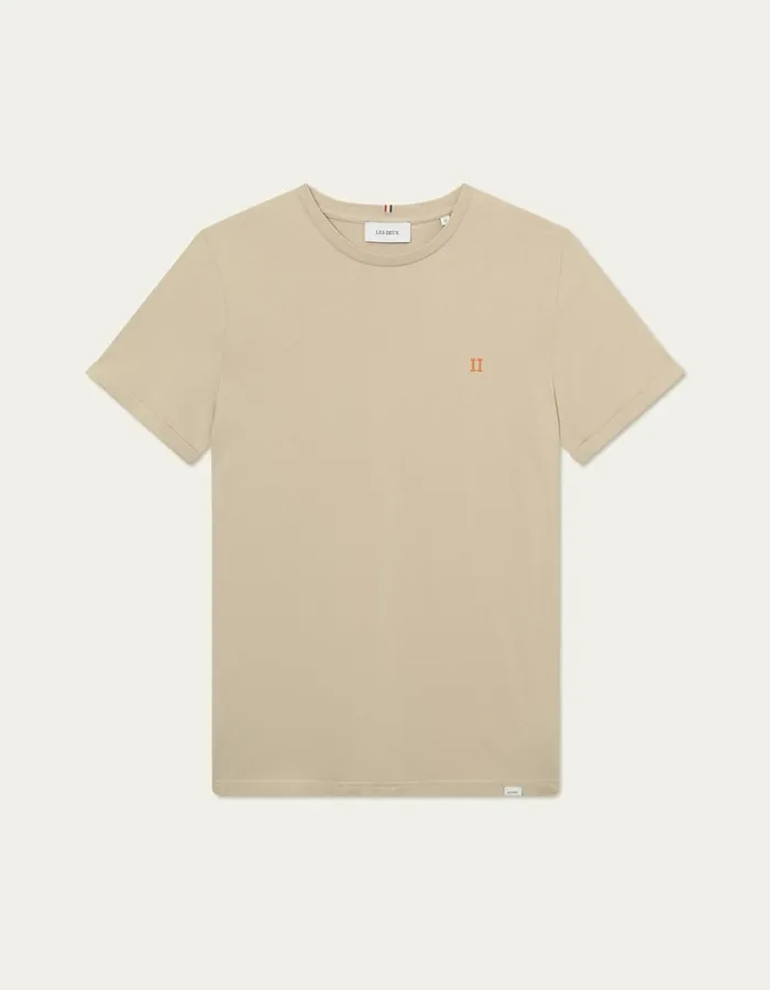 Tshirts Men Les Deux Norregaard TShirt 8211 Seasonal 8211 Light Desert SandOrange Tshirts Men Les Deux Norregaard TShirt 8211 Seasonal 8211 Light Desert SandOrange