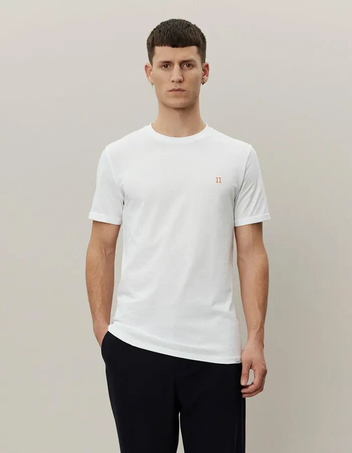 Tshirts Men Les Deux Norregaard TShirt 8211 White