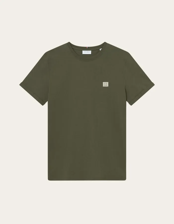 Tshirts Men Les Deux Piece TShirt 8211 Olive NightIvory