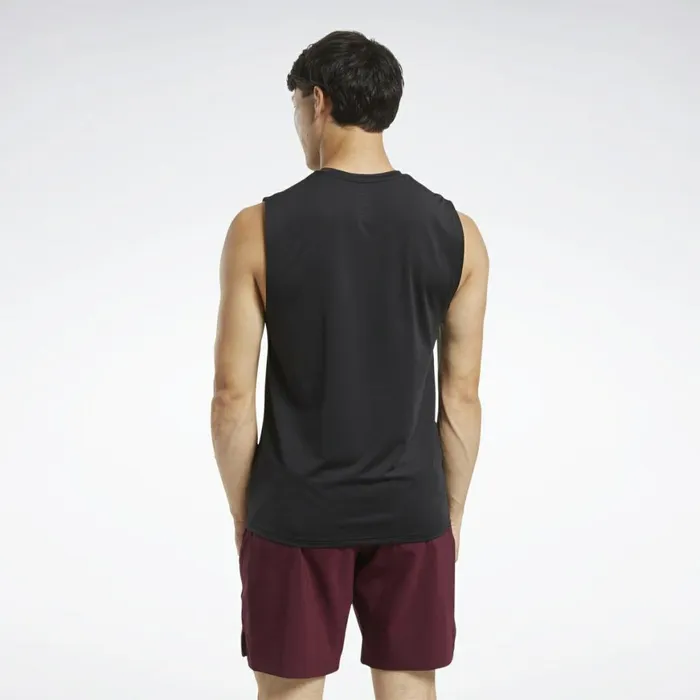 Tank Tops Mens Reebok ACTIVCHILL Sleeveless Tee Black