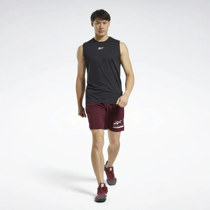 Tank Tops Mens Reebok ACTIVCHILL Sleeveless Tee Black