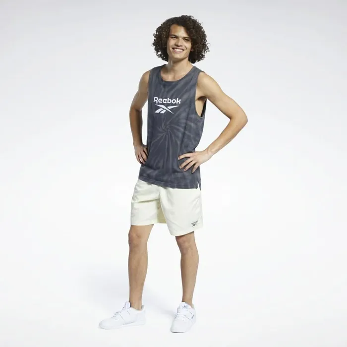 Tank Tops Mens Reebok Classics TieDye Tank Top Black