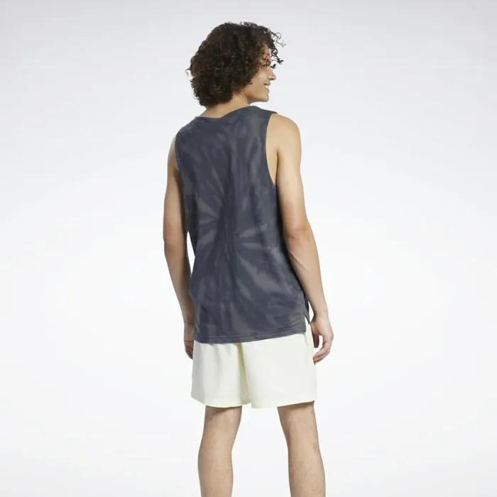 Tank Tops Mens Reebok Classics TieDye Tank Top Black