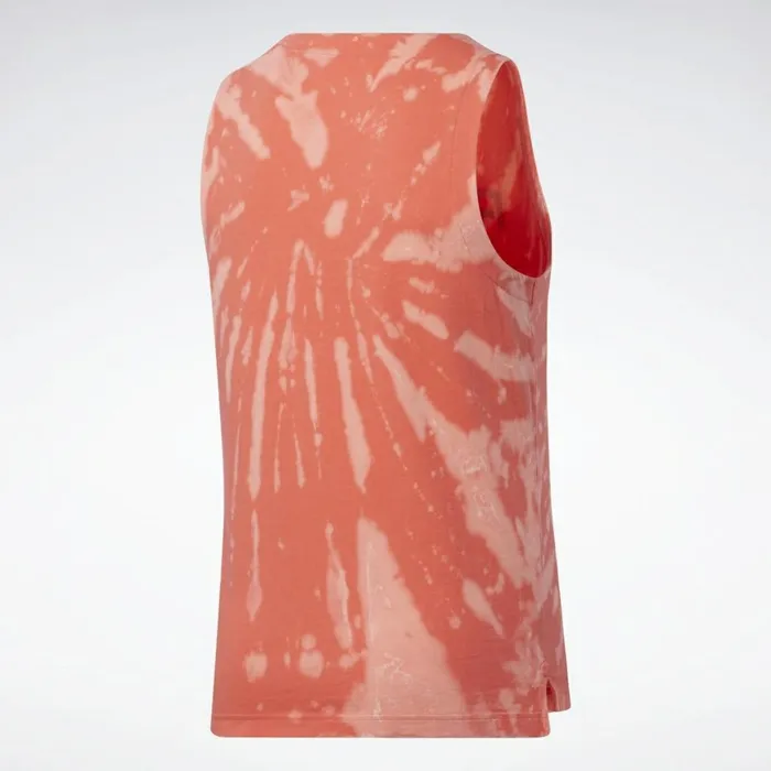 Tank Tops Mens Reebok Classics TieDye Tank Top Semi Orange Flare