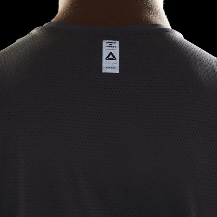 Tank Tops Mens Reebok LES MILLS ACTIVCHILL Sleeveless Tee Gravity Grey