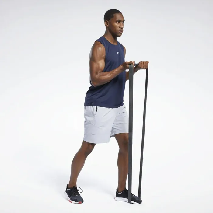 Tank Tops Mens Reebok Les Mills Knit Tank Top Vector Navy