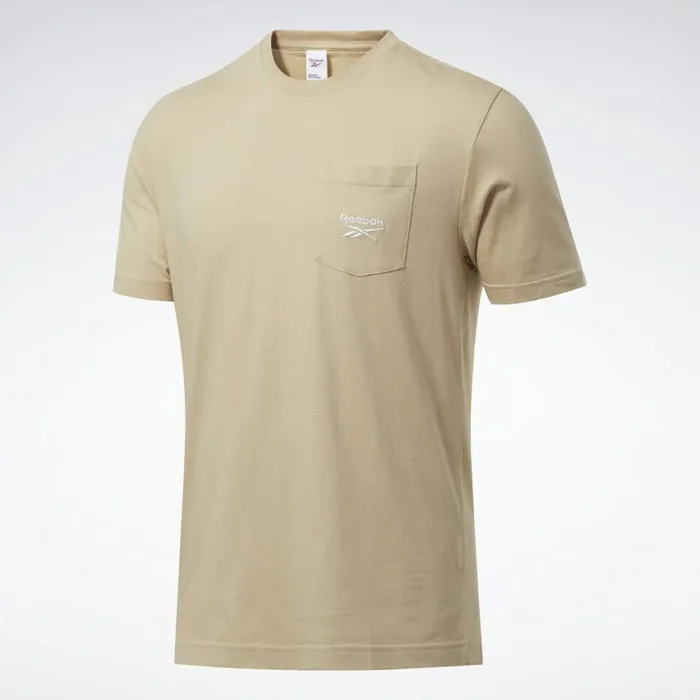 Tank Tops MensWomens Reebok Classics Pocket Tee Utility Beige