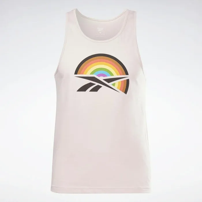 Tank Tops MensWomens Reebok Pride Graphic Tank Top Frost Berry