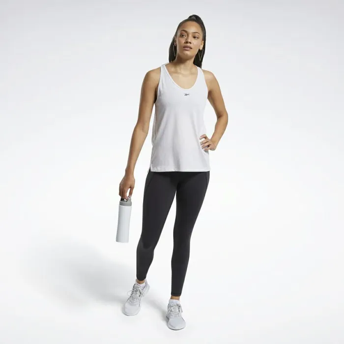 Tank Tops Womens Reebok ACTIVCHILLCOTTON Tank Top Porcelain