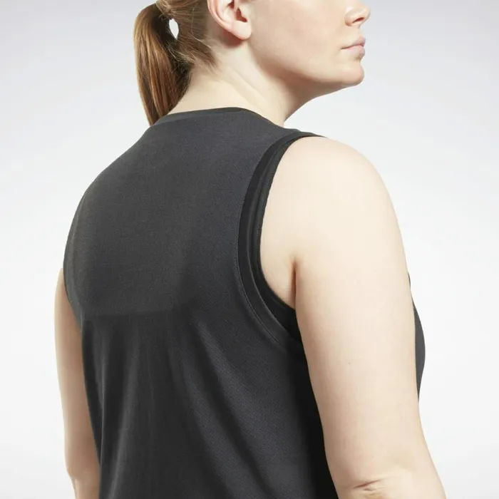 Tank Tops Womens Reebok Workout Ready Supremium Tank Top Plus Size Black