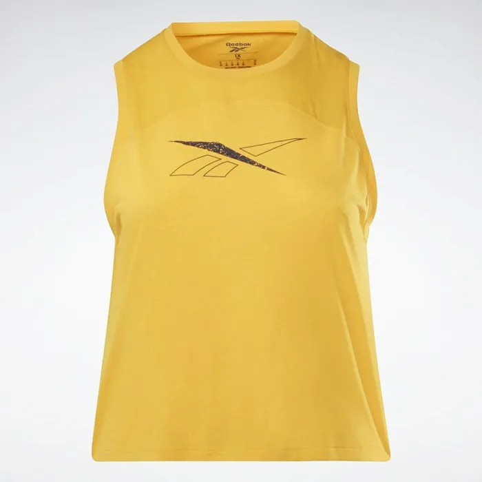 Tank Tops Womens Reebok Workout Ready Supremium Tank Top Plus Size Semi Solar Gold Tank Tops Womens Reebok Workout Ready Supremium Tank Top Plus Size Semi Solar Gold