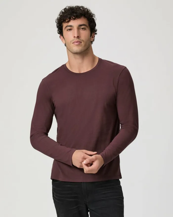 Tees Men PAIGE Enzo Tee 8211 Midnight Bordeaux