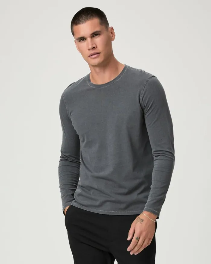 Tees Men PAIGE Enzo Tee 8211 Vintage Carbon