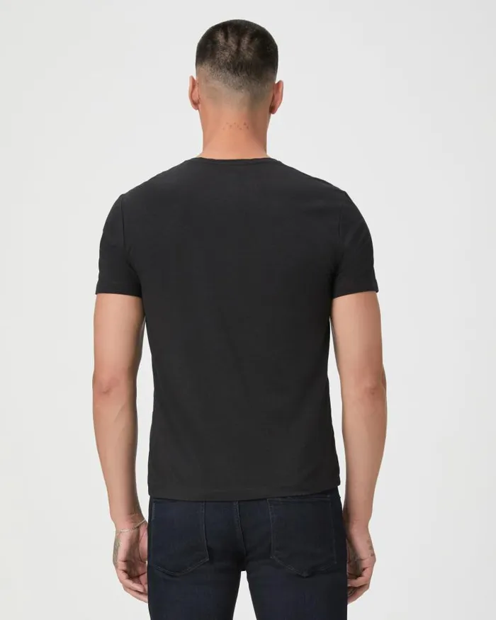 Tees Men PAIGE Grayson V Neck Tee 8211 Black Tees Men PAIGE Grayson V Neck Tee 8211 Black