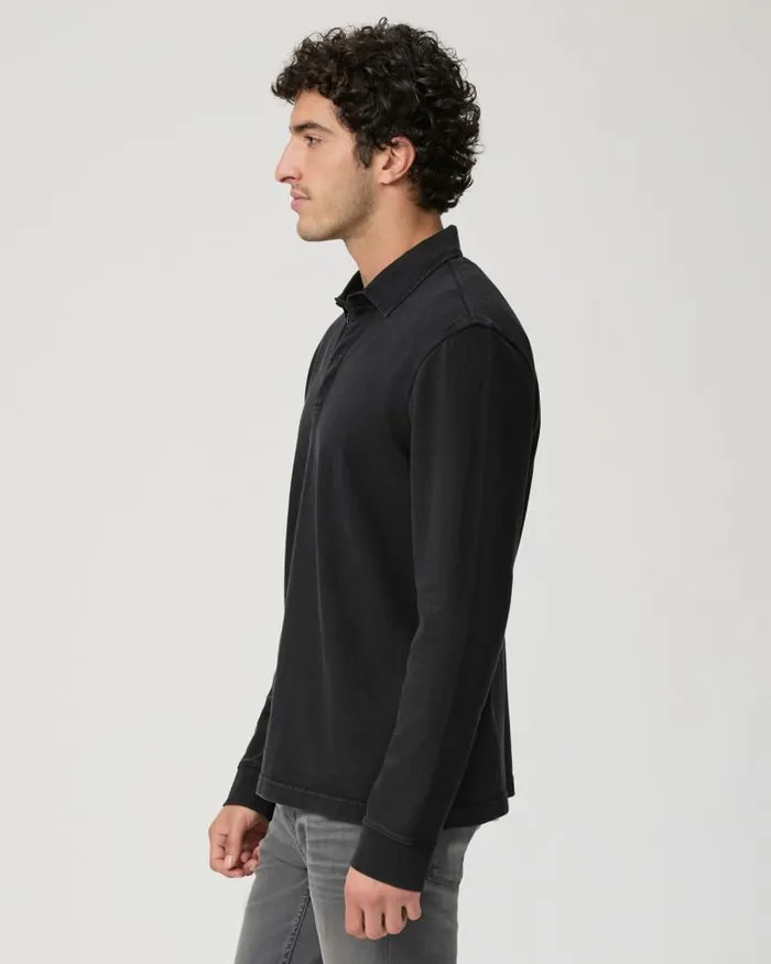 Tees Men PAIGE ICON Capsule Colter Rugby Jersey 8211 Vintage Black