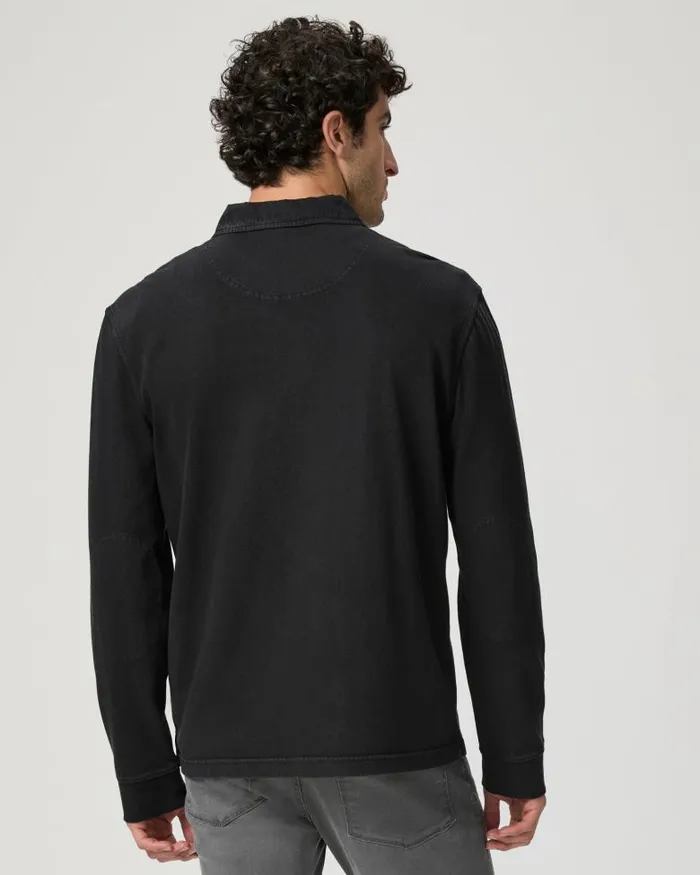 Tees Men PAIGE ICON Capsule Colter Rugby Jersey 8211 Vintage Black