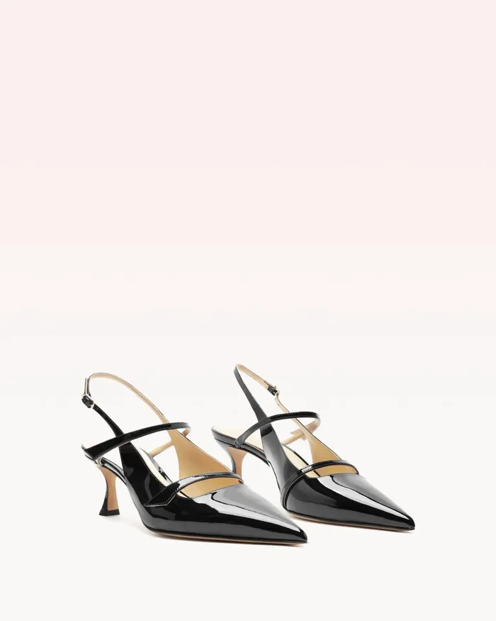 Tita 60 Pointed Toe Slingback Alexandre Birman Slingback Pumps Black Women Alexandre Birman Pumps