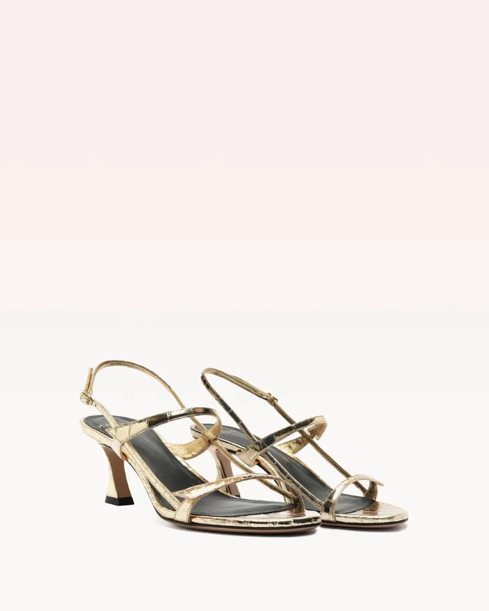 Tita Cage 60 Light Gold Women Alexandre Birman Sandals