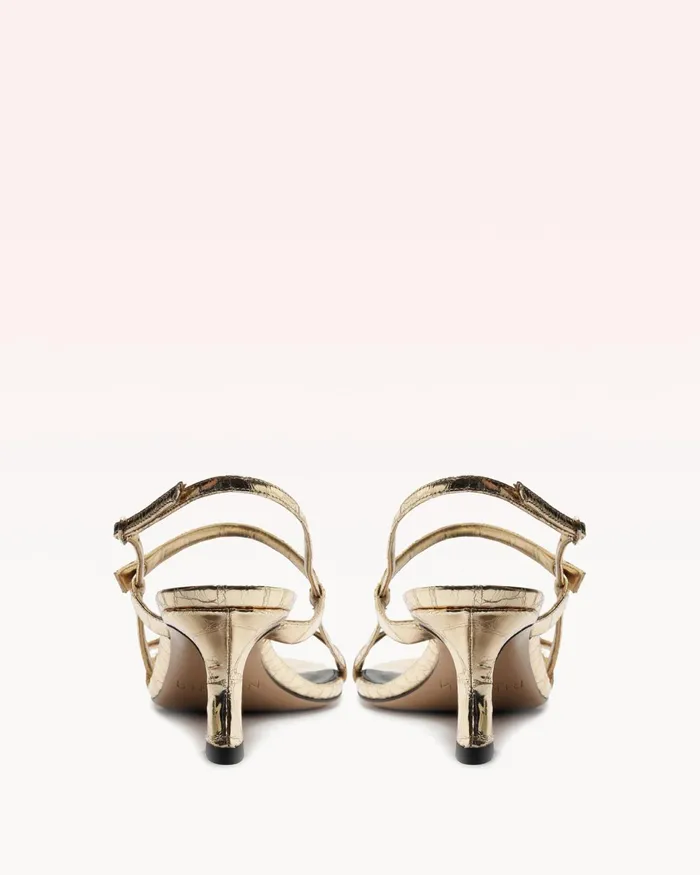 Tita Cage 60 Light Gold Women Alexandre Birman Sandals