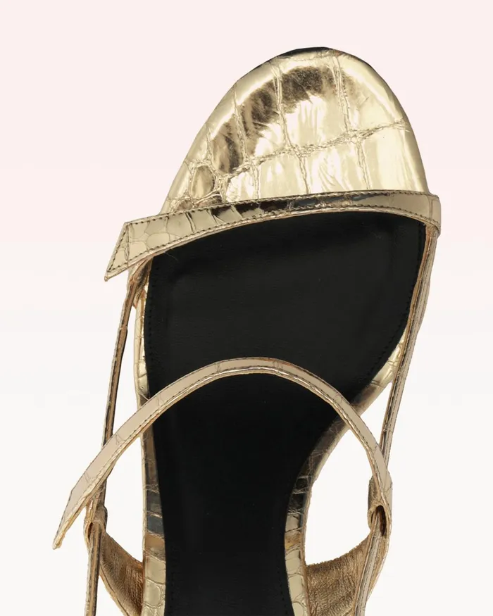 Tita Cage 60 Light Gold Women Alexandre Birman Sandals