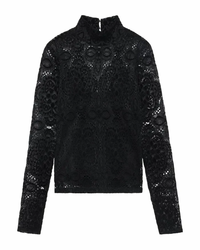 Tops and Blouses Women PAIGE 20th Anniversary Capsule Ursula Top 8211 Black