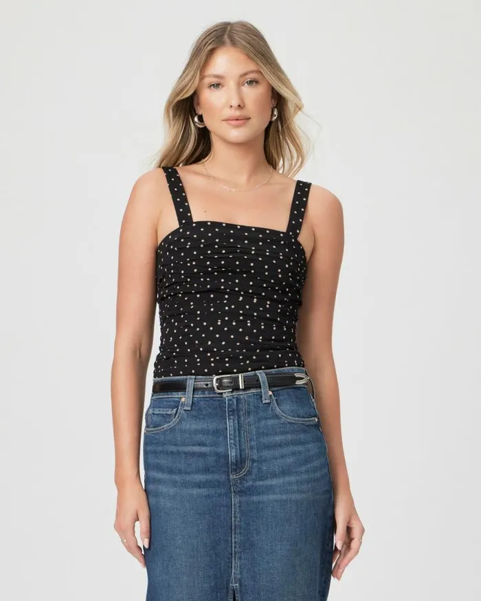 Tops and Blouses Women PAIGE Bergamot Cami 8211 BlackCafe