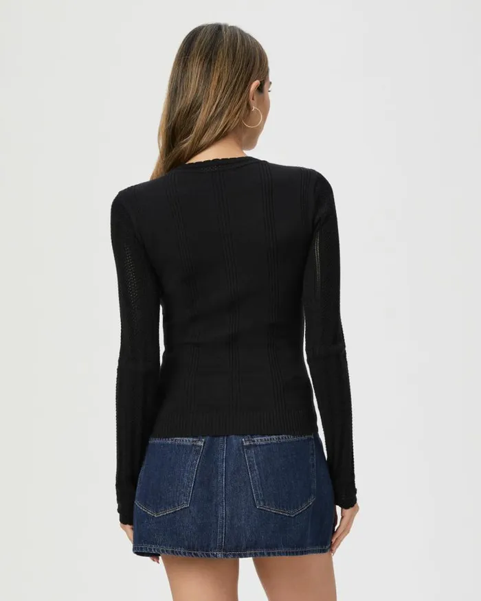 Tops and Blouses Women PAIGE Claire Top 8211 Black