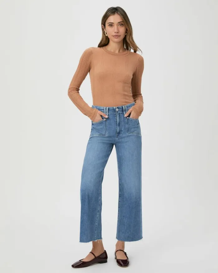 Tops and Blouses Women PAIGE Claire Top 8211 Macchiato