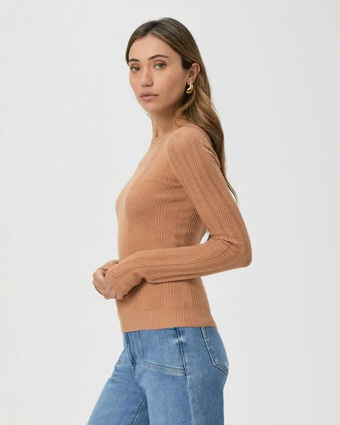Tops and Blouses Women PAIGE Claire Top 8211 Macchiato