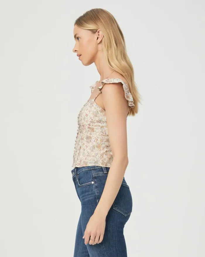 Tops and Blouses Women PAIGE Luce Top 8211 Ivory Multi Tops and Blouses Women PAIGE Luce Top 8211 Ivory Multi