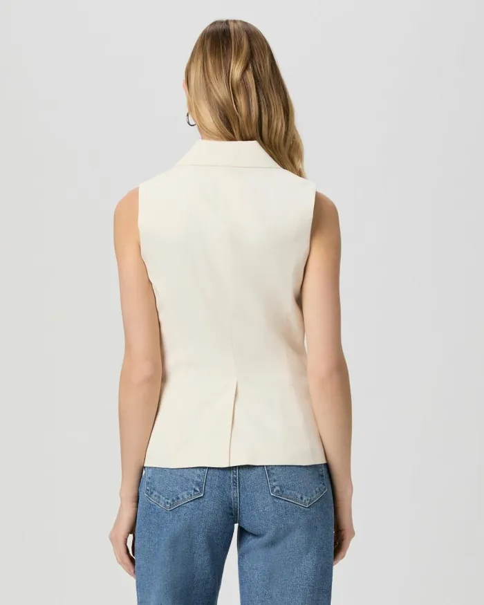 Tops and Blouses Women PAIGE Palomina Vest 8211 Ivory Tops and Blouses Women PAIGE Palomina Vest 8211 Ivory