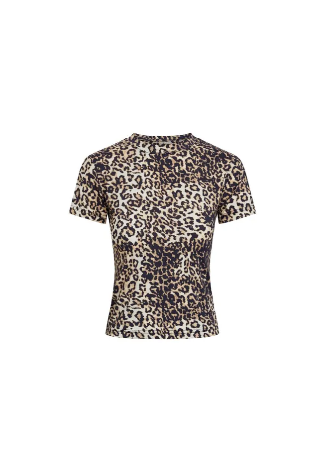 Tops Women Lioness Fashion CLUBHOUSE TEE Leopard Fade Tops Women Lioness Fashion CLUBHOUSE TEE Leopard Fade