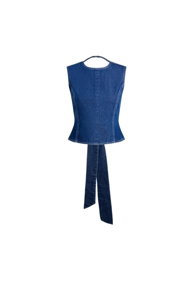 Tops Women Lioness Fashion COUNTRYSIDE TOP Blue Denim