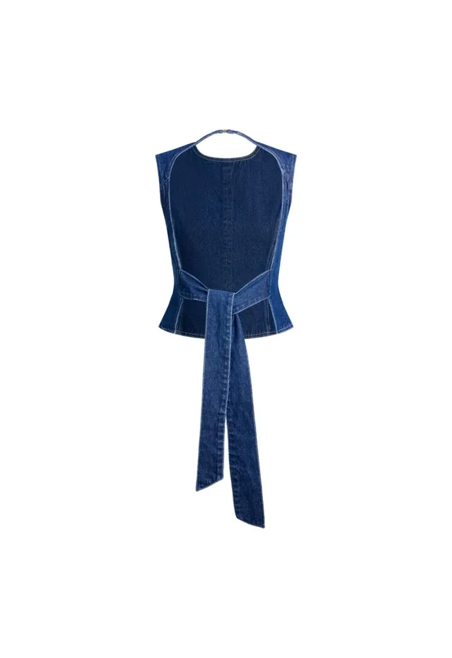 Tops Women Lioness Fashion COUNTRYSIDE TOP Blue Denim
