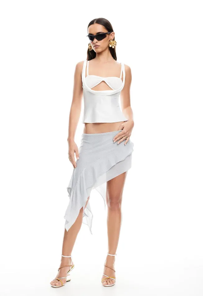 Tops Women Lioness Fashion DELILAH TOP Porcelain