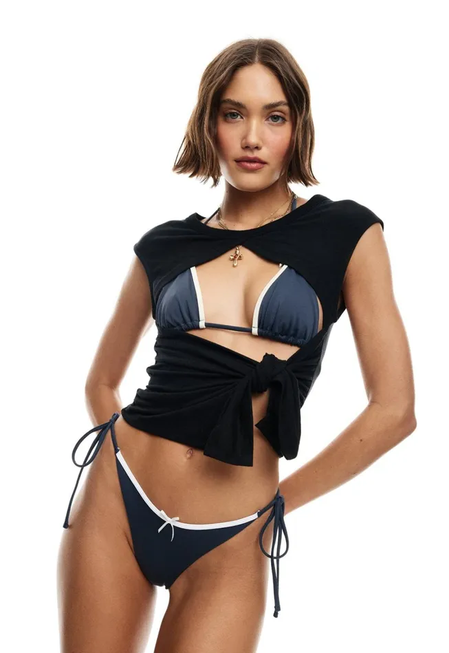 Tops Women Lioness Fashion GISELE TIE TOP Mineral
