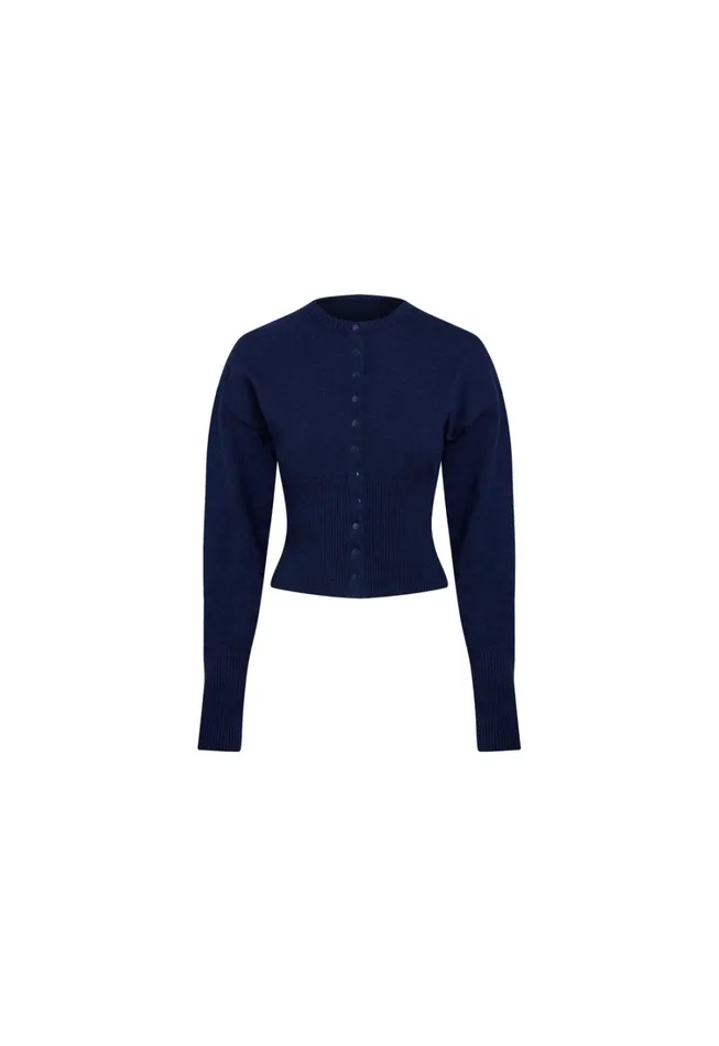 Tops Women Lioness Fashion HEAD IN THE CLOUDS CARDIGAN Navy Tops Women Lioness Fashion HEAD IN THE CLOUDS CARDIGAN Navy
