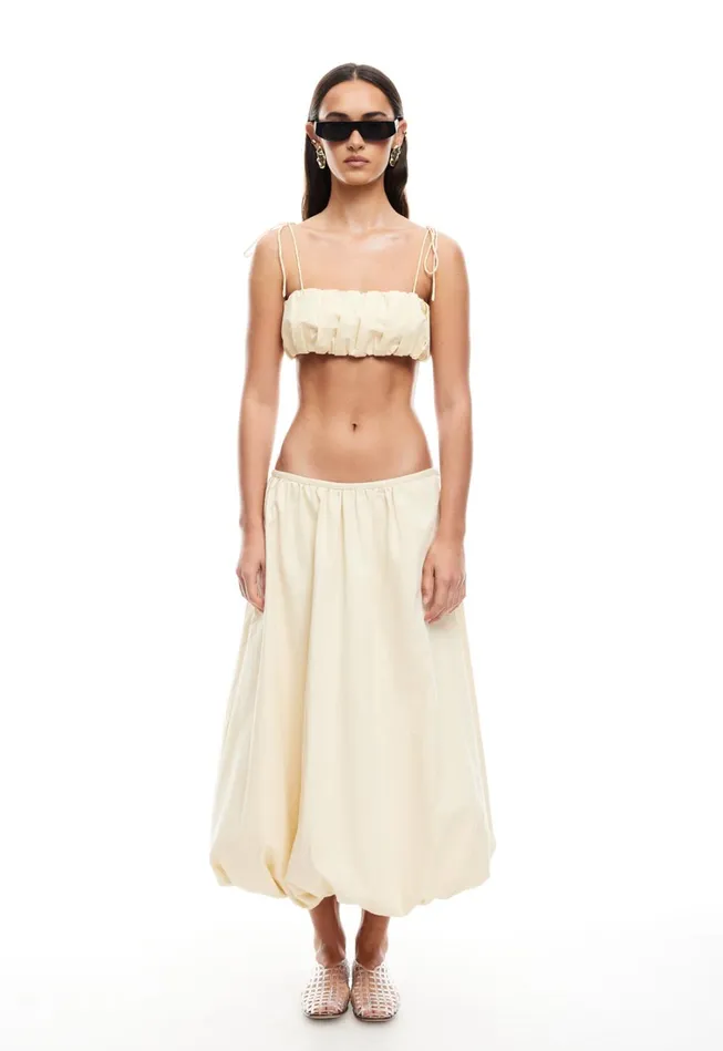 Tops Women Lioness Fashion INTUITION BUBBLE TOP Cornsilk