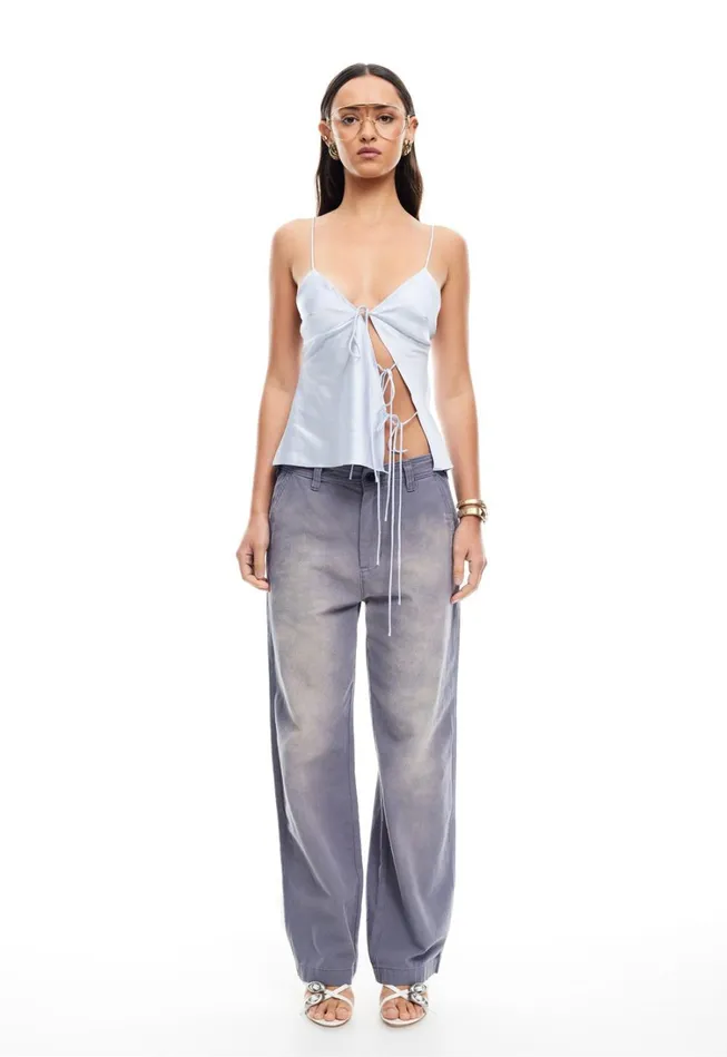 Tops Women Lioness Fashion MARIAH CAMI Pale Blue