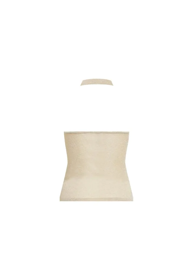Tops Women Lioness Fashion PALISADES HALTER TOP Oyster Tops Women Lioness Fashion PALISADES HALTER TOP Oyster