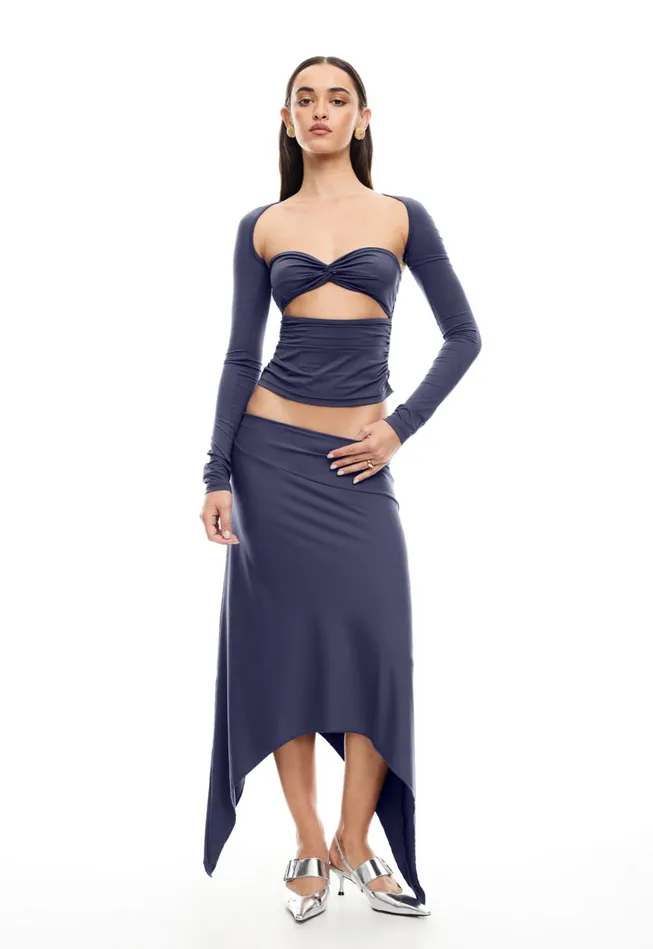 Tops Women Lioness Fashion SOLEIL TOP Mineral Tops Women Lioness Fashion SOLEIL TOP Mineral